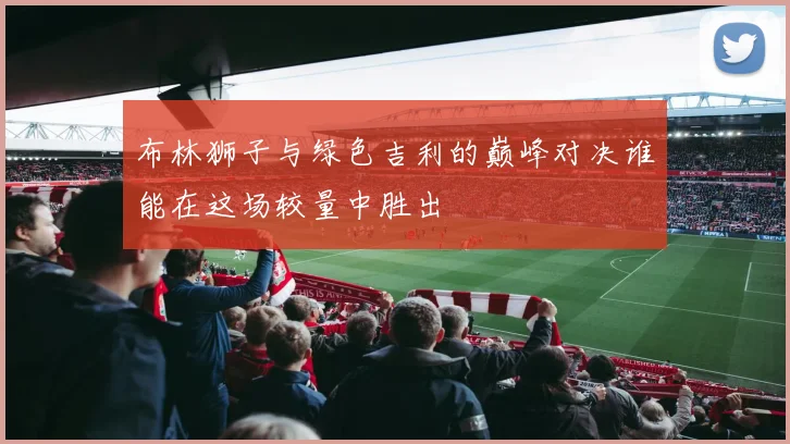 布林狮子与绿色吉利的巅峰对决谁能在这场较量中胜出